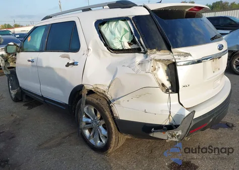 2015 Ford Explorer Xlt из США, поврежденный, VIN 1FM5K7D85FGA50929